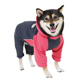 アウトレット　値下げ　RAIN SUIT　レインスーツ　MANDARINE BROTHERS マンダリンブラザーズ　4L　服 カバーオール　抜け毛防止　つなぎタイプ　カッパ　雨　犬　レインコート　雪　大型犬