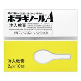 【第(2)類医薬品】ボラギノールA 注入軟膏 2g×10個入　痔の塗り薬