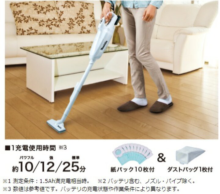 楽天市場】当店だけ！バッテリー充電器も1年保証! マキタ CL107FDSHW 