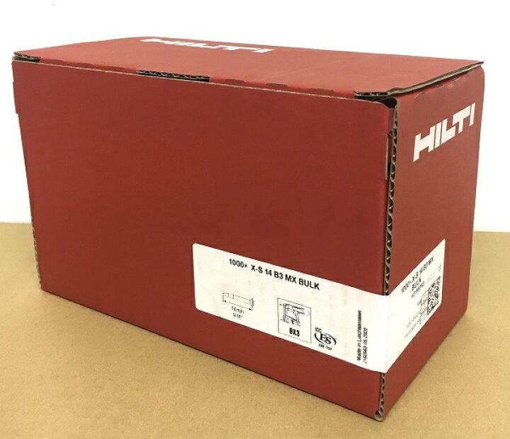 楽天市場】HILTI ヒルティ BX 3用ピン (連発) X-S 14 B3 MX (1000本 