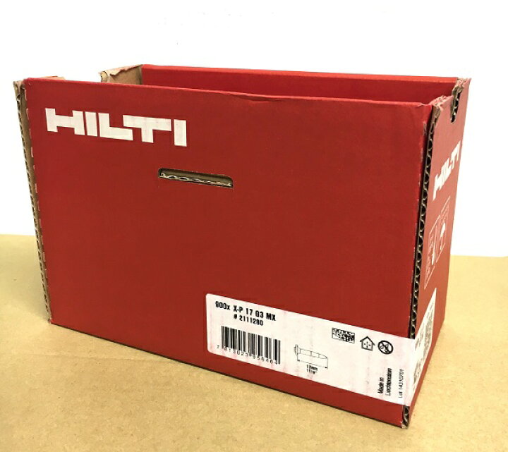 楽天市場】HILTI ヒルティ GX3用 ガスピン X-P 17 G3 MX (900本) 鋲打 