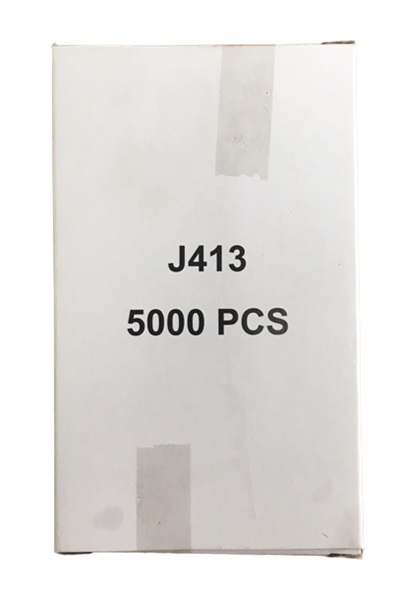 楽天市場】J線4mm ステープル J-413 白 5000本×20箱 13mm 100000本 
