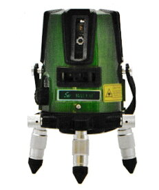 SHVH4168G レーザー墨出し器 メーカー保証1年 5ライン グリーン 縦4ライン 横1ライン 受光器付 SH8016 精品工房 正峰