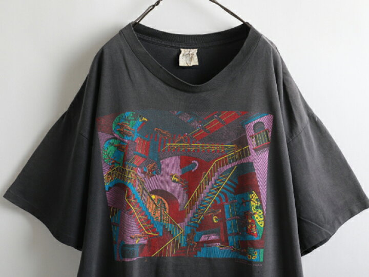 楽天市場】90s USA製 ☆ M.C. Escher エッシャー Relativity 相対性 