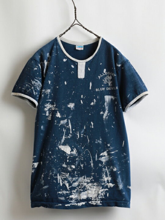 楽天市場】70s USA製 ☆ Champion チャンピオン カレッジ プリント 