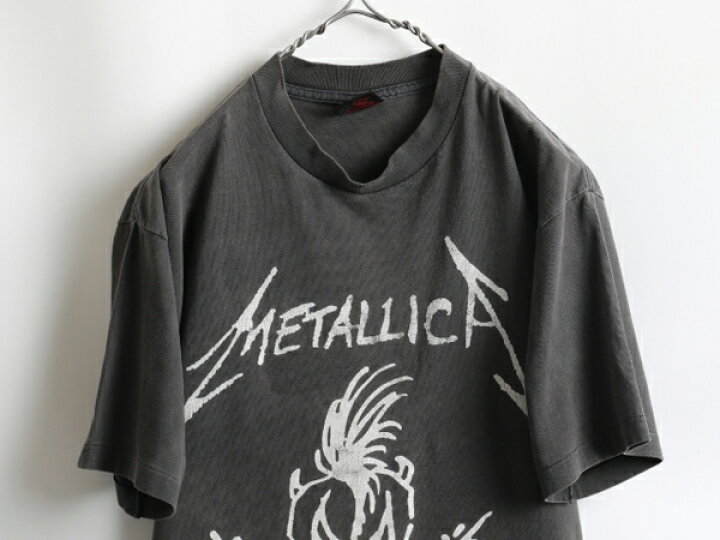 楽天市場】90s USA製 ☆ Metallica メタリカ ヨーロッパ プリント 半袖 
