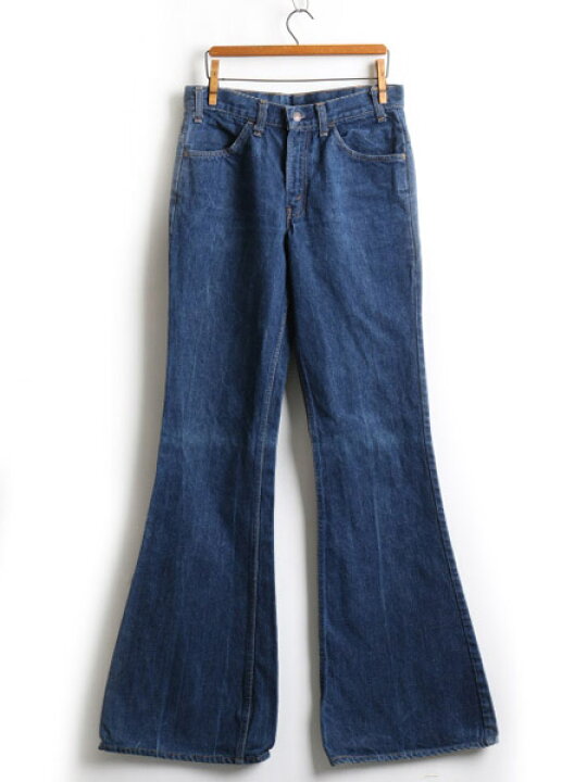 ベルボトム フレア デニム レトロ ヴィンテージ 70s 80s BLUEWAY 70s 