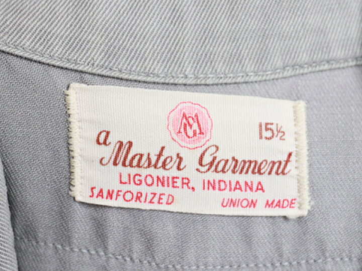 楽天市場】50s ビンテージ ☆ Master Garment モーターサイクル クラブ 