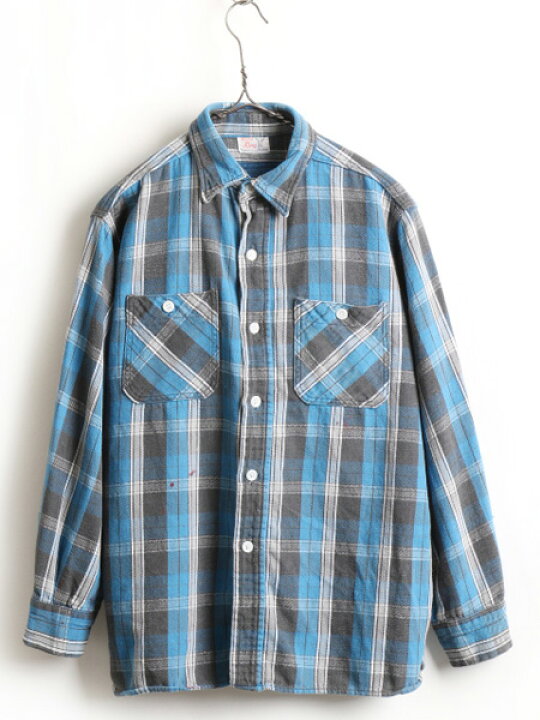 楽天市場】60s ビンテージ ☆Winter KING チェック ヘビー フランネル  