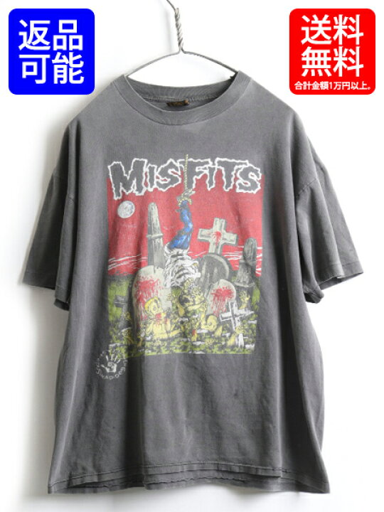 楽天市場】90s USA製 大きいサイズ XL ☆ Misfits ミスフィッツ 