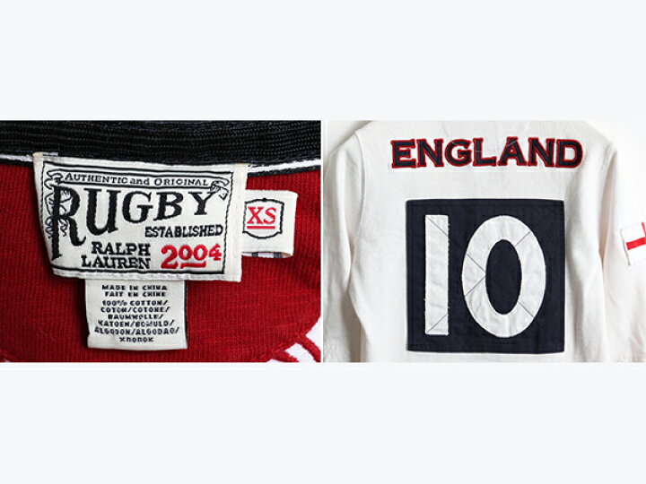 希少品 ラルフローレン Rugby ラグビー ストレッチ tシャツ XS 