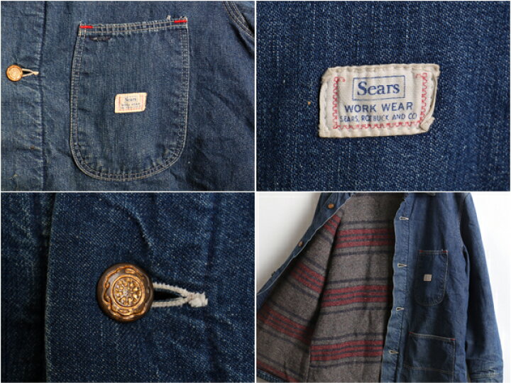 楽天市場】60s ビンテージ ☆ SEARS シアーズ ブランケット ライナー 