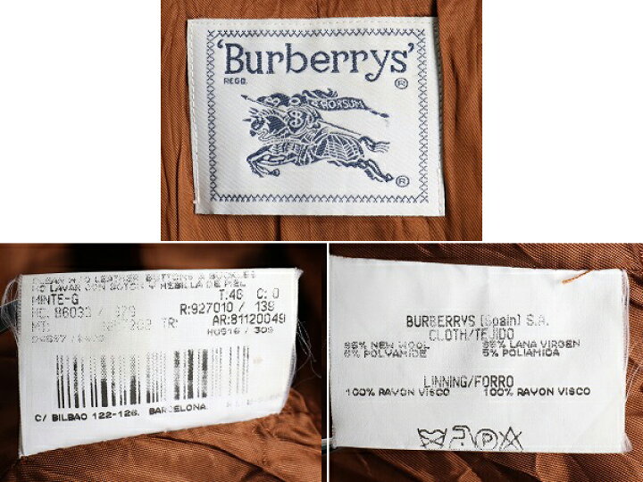 楽天市場】【5/20 0の付く日 ポイント4倍!】 90s 旧タグ □ Burberrys  
