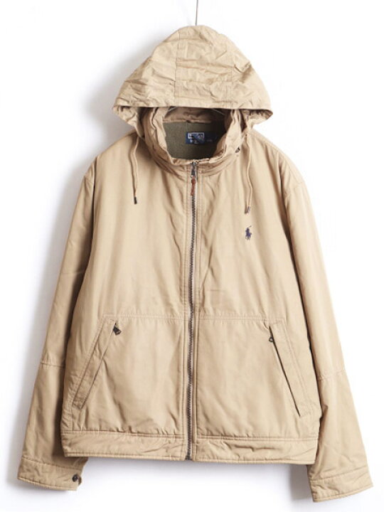 楽天市場】□ POLO ポロ ラルフローレン 収納フード 裏 フリース  