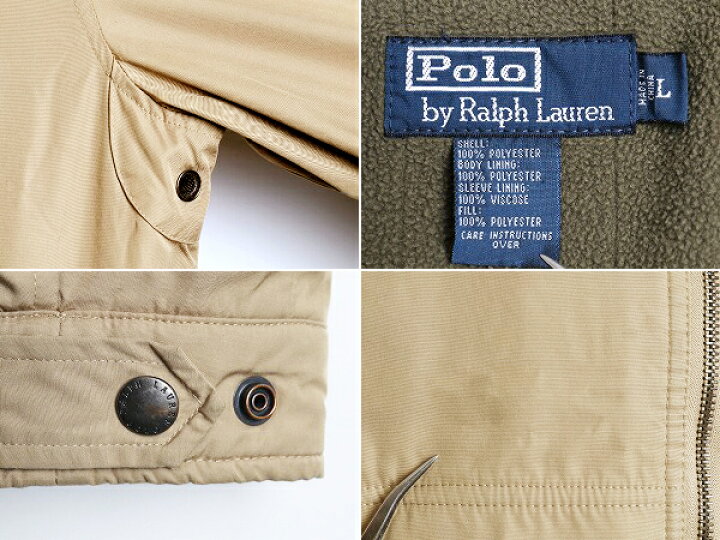楽天市場】□ POLO ポロ ラルフローレン 収納フード 裏 フリース 