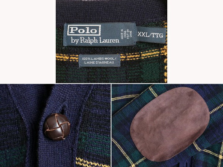 楽天市場】大きいサイズ XXL □ POLO ポロ ラルフローレン ラム ウール 