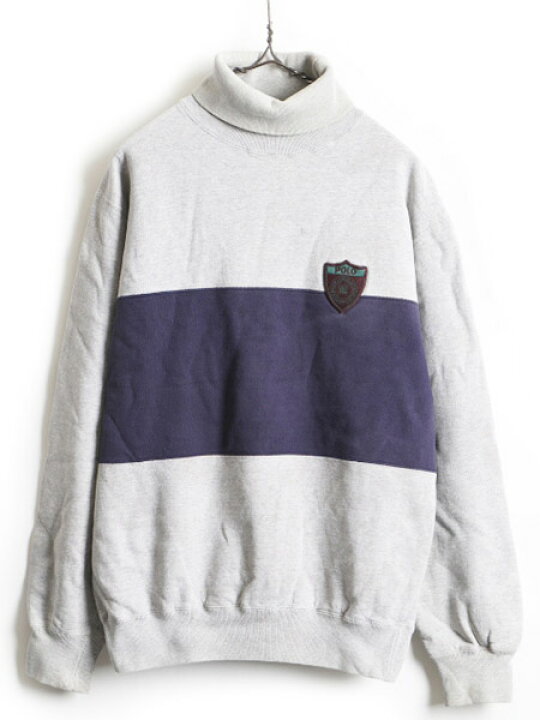 楽天市場】90s オールド □ POLO ポロ ラルフローレン 2トーン 切替 