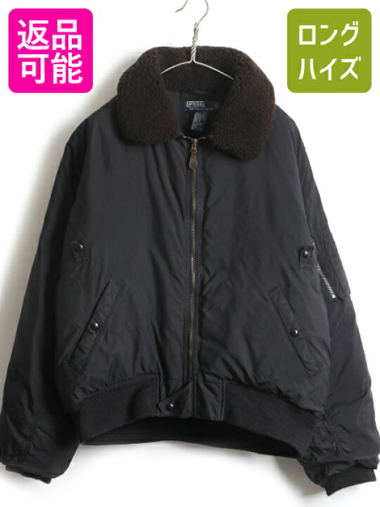 楽天市場】人気 黒 90s □ POLO ポロ ラルフローレン B-15 タイプ  