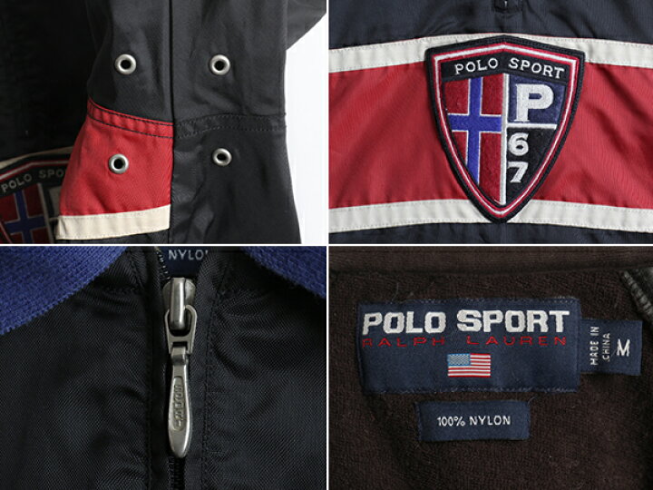楽天市場】90s □ POLO SPORT ラルフローレン ポリスバッジ 刺繍 プル 