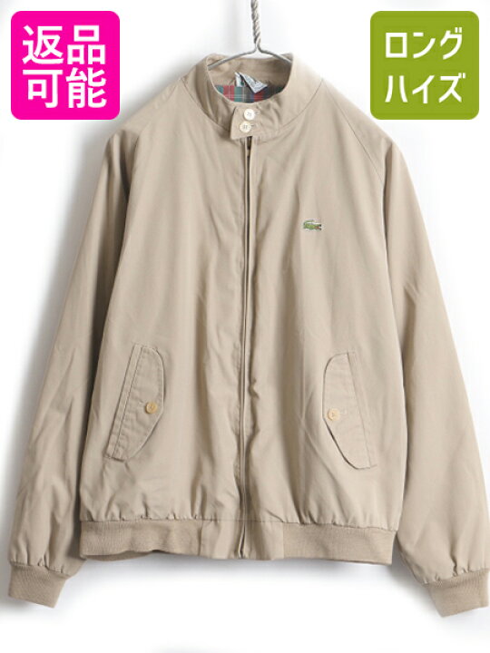 楽天市場】80s 90s □ ラコステ IZOD LACOSTE チェック ライナー付き 