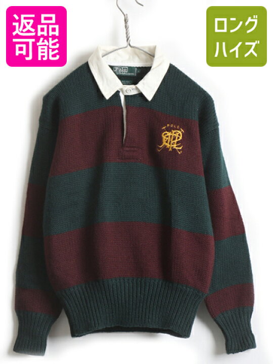 楽天市場】90s グリーンタグ ボーイズ L メンズ S 程□ POLO ポロ 