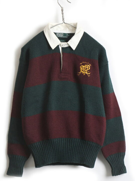 楽天市場】90s グリーンタグ ボーイズ L メンズ S 程□ POLO ポロ 