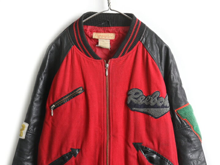 楽天市場】名作 80s □ Reebok リーボック VARSITY TEAM ウール x 本革 