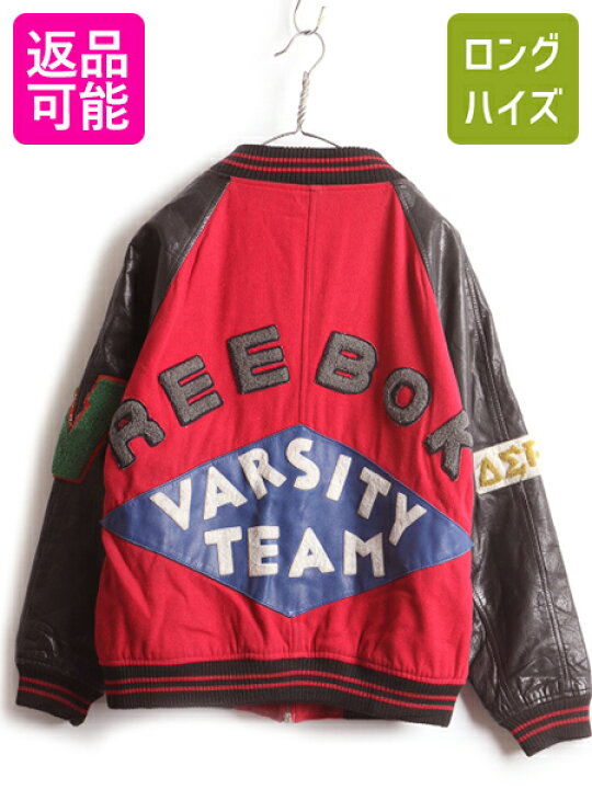楽天市場】名作 80s □ Reebok リーボック VARSITY TEAM ウール x 本革 