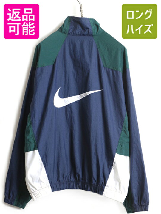 楽天市場】90s □ ナイキ NIKE フルジップ ビッグ スウォッシュ ロゴ  