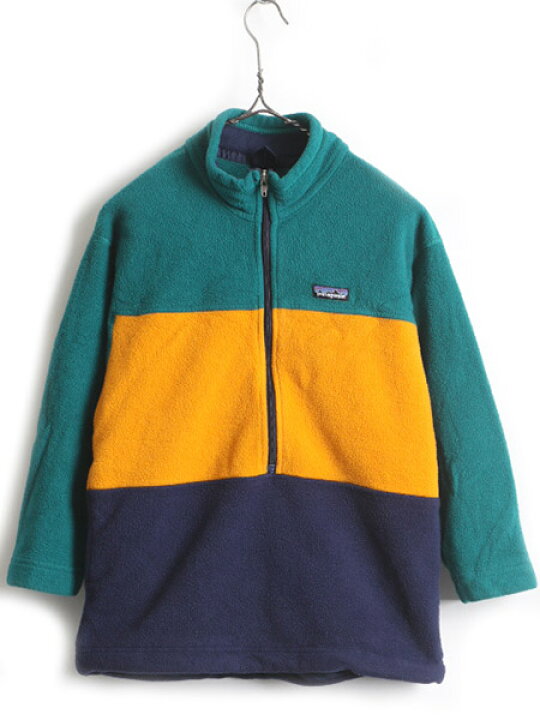 楽天市場】90s USA製 140cm 程□ 99年製 パタゴニア ジップネック 3色 