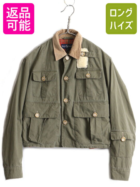 楽天市場】80s 90s オールド □ ラルフローレン ショート丈 多ポケット  