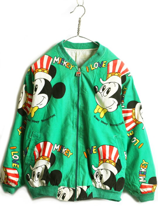楽天市場】80s ビンテージ □ ディズニー オフィシャル ミッキー 総柄  