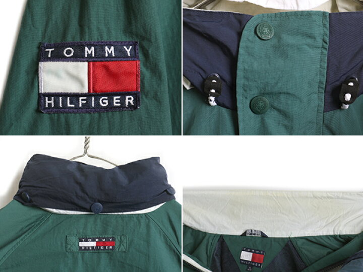 楽天市場】□返品不可□90s 大きい XL □ トミーヒルフィガー 袖 刺繍 