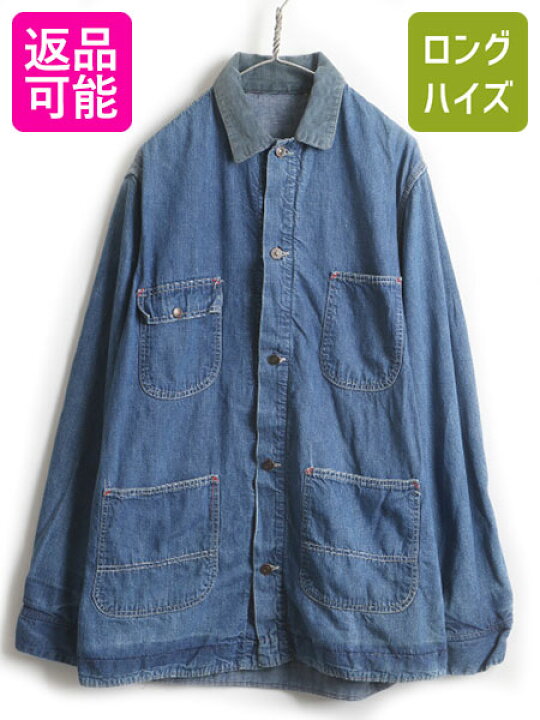 楽天市場】60s 70s ビンテージ □ 襟 コーデュロイ 4ポケット デニム 