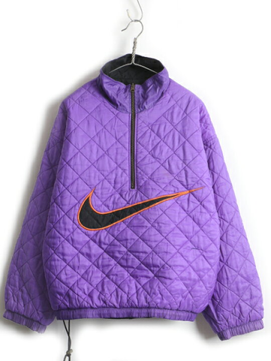 楽天市場】90s 初期 銀タグ □ NIKE ナイキ ビッグ スウォッシュ 中綿 