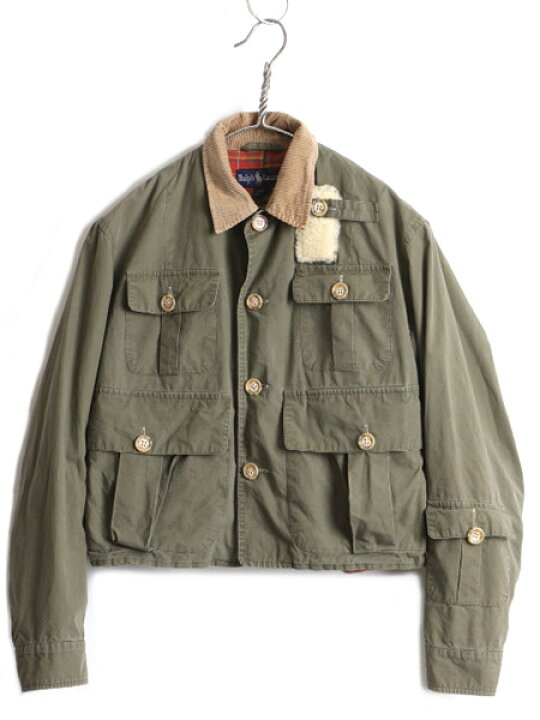 楽天市場】80s 90s オールド □ ラルフローレン ショート丈 多ポケット  