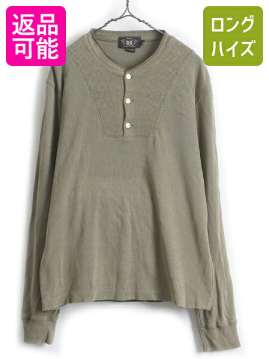 楽天市場】□ RRL ダブルアールエル ラルフローレン ヘンリーネック 