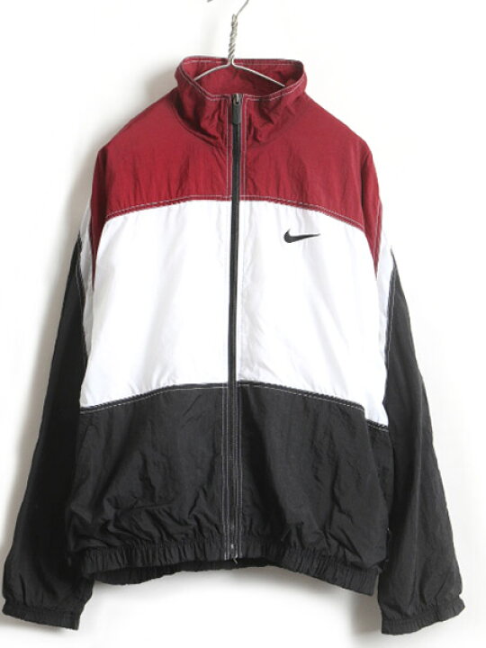 楽天市場】90s □ NIKE ナイキ ライナー付き フルジップ トリコカラー 