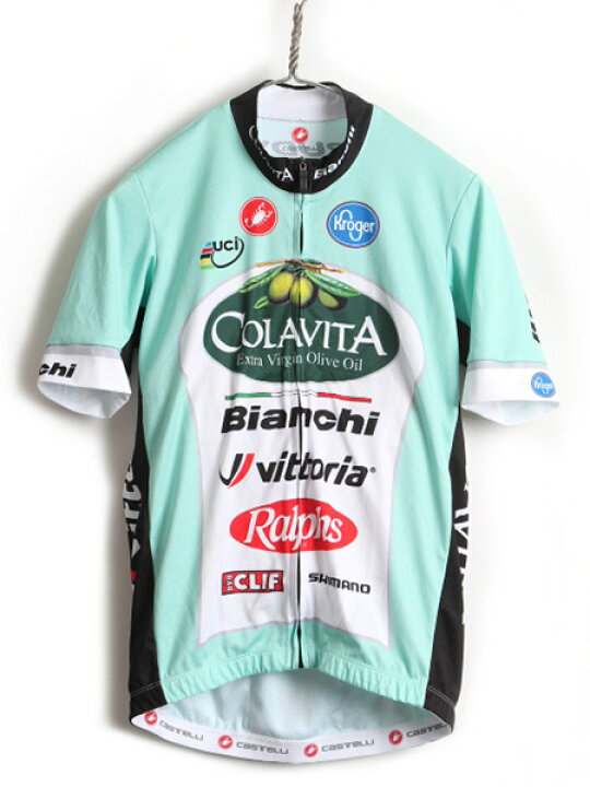 楽天市場】希少サイズ S □ カステリ castelli フルジップ 半袖 