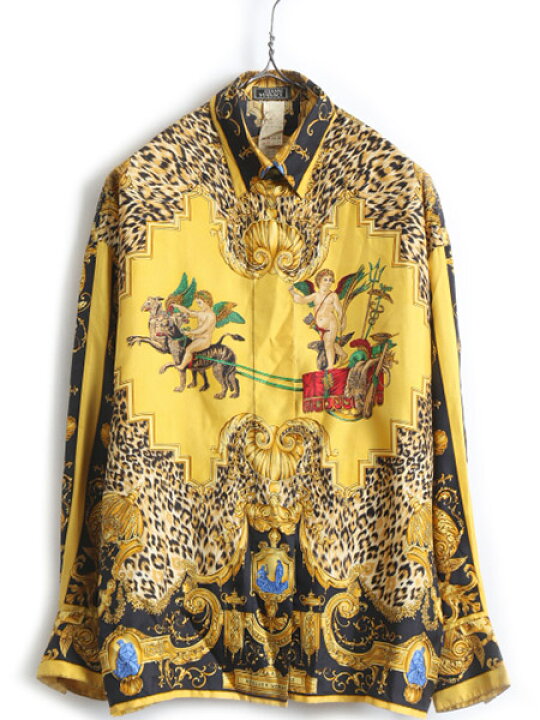 VERSACE バロッコ 660 シルク パジャマ セットアップ (VERSACE/セットアップ) 93281008【BUYMA】 VERSACE シルク自転車 長袖シャツ
