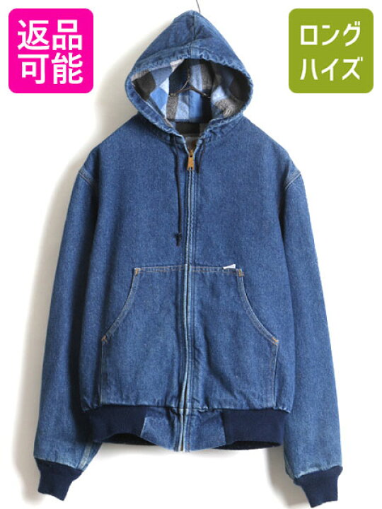楽天市場】80s 90s USA製 □ カーハート チェック ライナー付き  