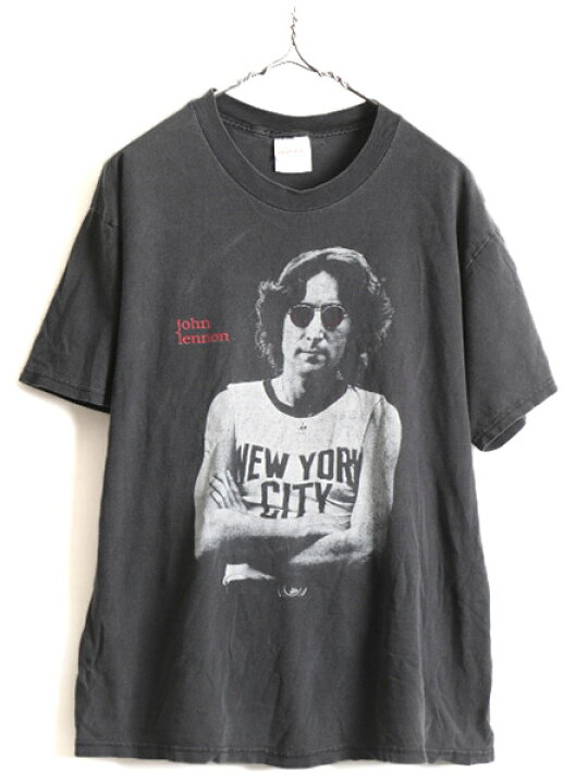 楽天市場】90s 00s オールド□ ジョン レノン 両面 プリント 半袖 T 