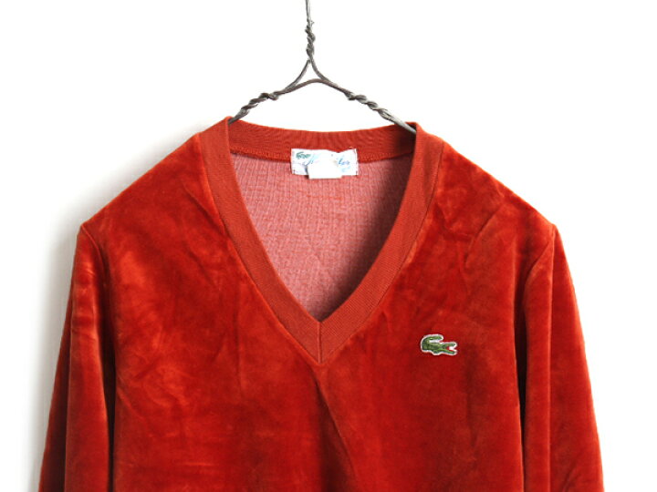 楽天市場】70s ビンテージ 希少サイズ S □ LACOSTE HAYMAKER Vネック 