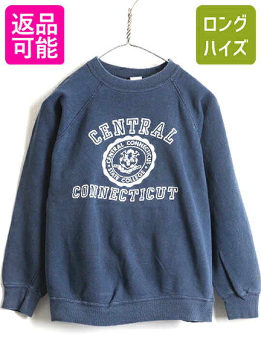 楽天市場】60s 70s ビンテージ □ 3段 カレッジ プリント スウェット  