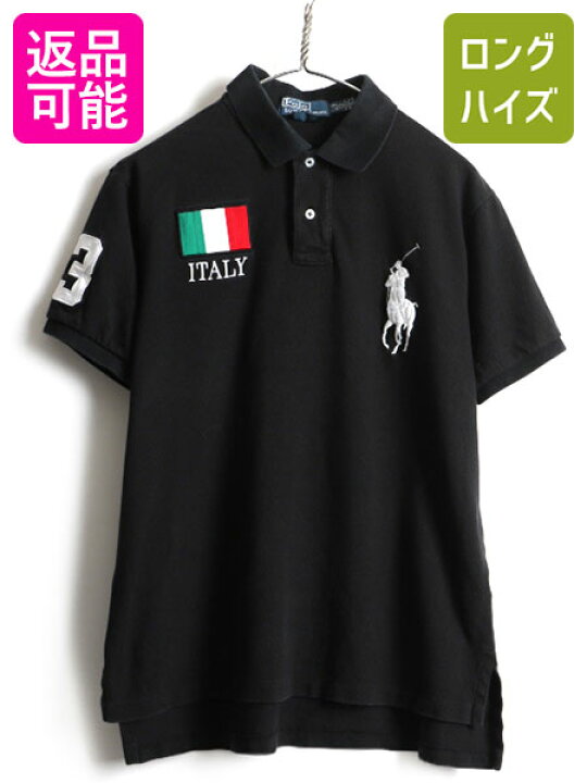 楽天市場】ビッグポニー 人気 黒 □ イタリア 代表モデル POLO ポロ 