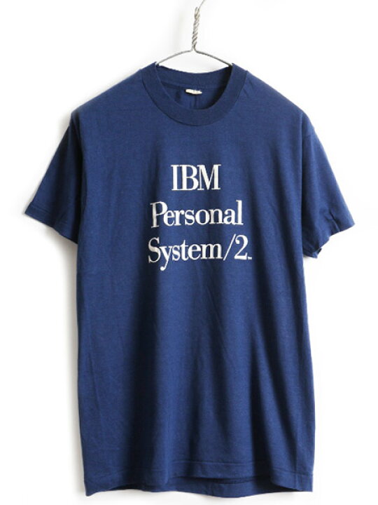 楽天市場】80s USA製 ビンテージ □ IBM 企業 ロゴ プリント 半袖 T  