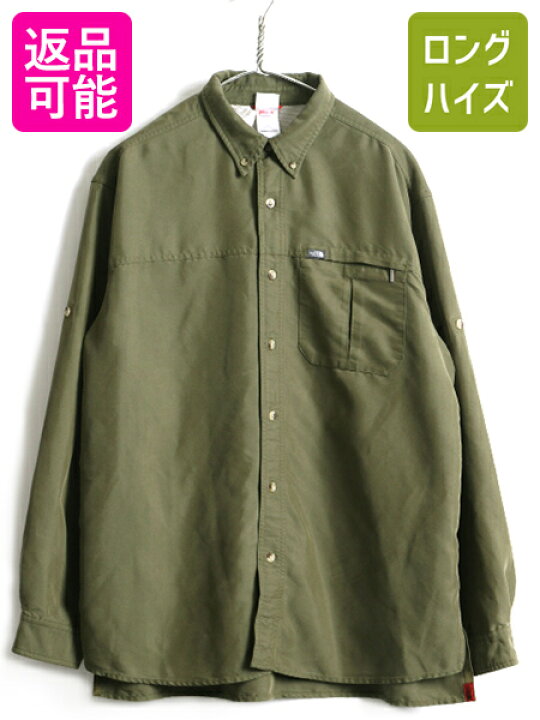 楽天市場】□ ノースフェイス MODAL 素材 ポケット付き 長袖 ボタン 