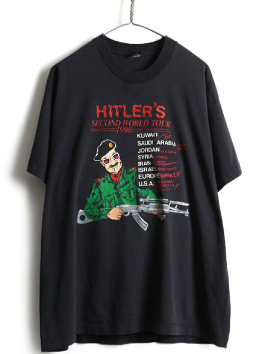 楽天市場】90s USA製 大きいサイズ XXL □ サダム フセイン ヒトラー 