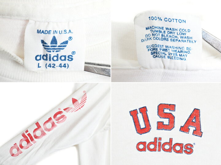 楽天市場 80 S Usa製 アディダス Adidas ワンポイント ロゴ 袖 プリント 長袖 Tシャツ メンズ L 古着 長袖tシャツ 80年代 ロンt トレフォイル Us古着 中古 男性 アメリカ製 袖プリ プリントt プリントtシャツ ロゴt ロゴtシャツ クルーネック アメカジ ホワイト 楽天市場 80 S Usa製 アディダス Adidas ワンポイント ロゴ 袖 プリント 長袖 Tシャツ メンズ L 古着 長袖tシャツ 80年代 ロンt トレフォイル Us古着 中古 男性 アメリカ製 袖プリ プリントt プリントtシャツ ロゴt ロゴtシャツ クルーネック アメカジ ホワイト