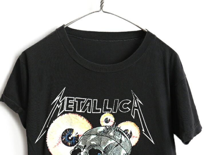 楽天市場】パキ綿 80s ビンテージ □ Metallica メタリカ スカル 
